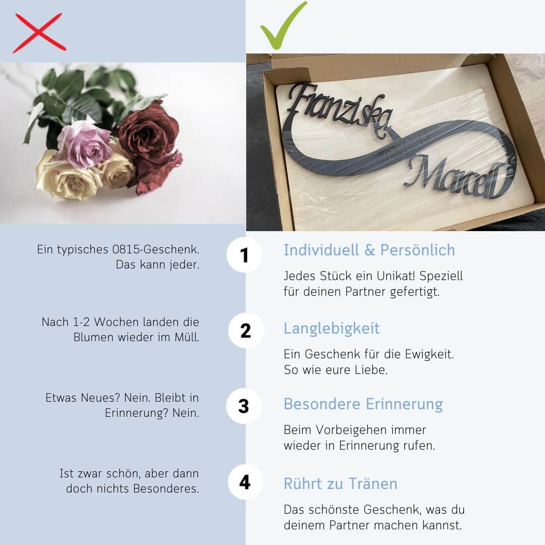 Unendlich verbunden - Für eine nie endende Liebe